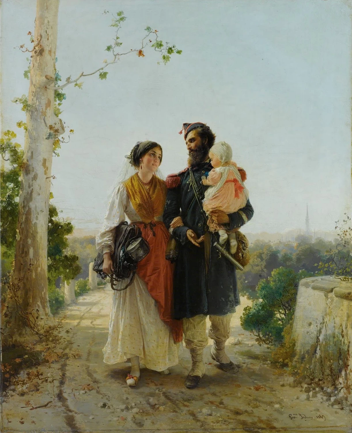 Il ritorno del soldato, 1869